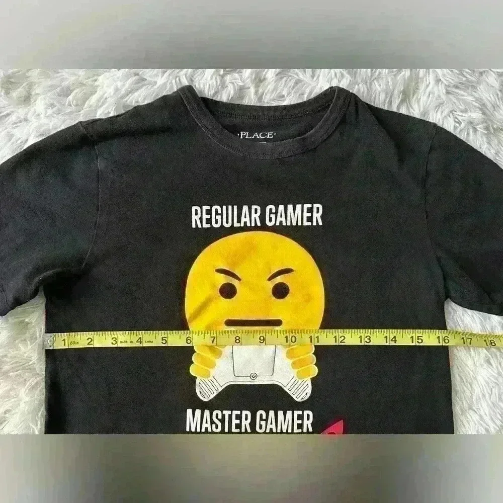 Boys Video Game Ninja Graphic Tee-Black (i7)